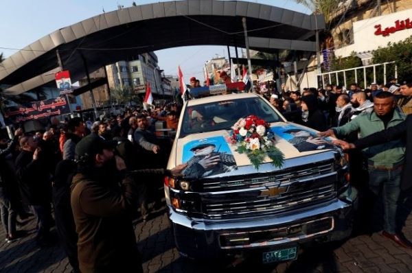 В Багдаде простятся с военными, погибшими в результате удара США