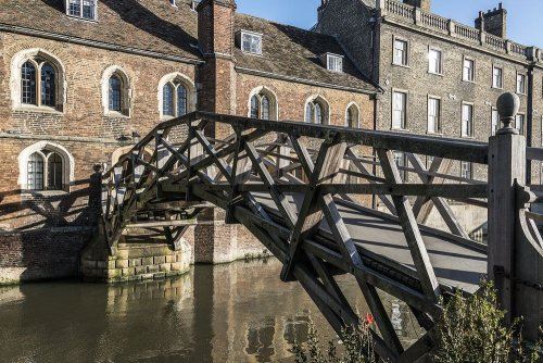 Математический мост Кембриджа (8 фото)